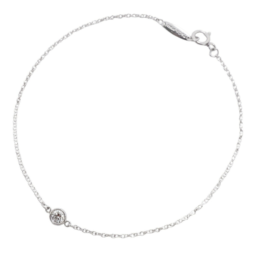Tiffany & Co. By the Yard Bracelet, 1PD (Pt950) Platinum Diamond, Ladies'